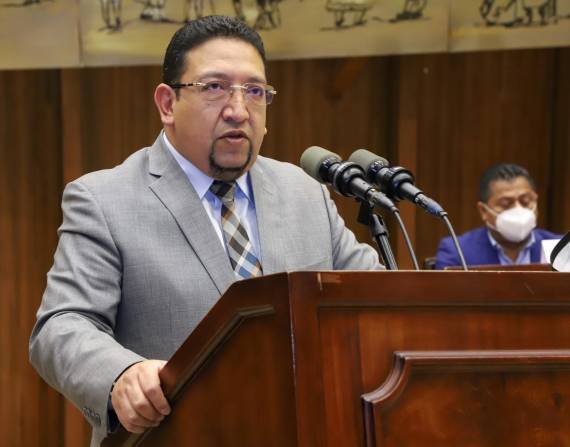 Virgilio Saquicela, presidente de la Asamblea Nacional.