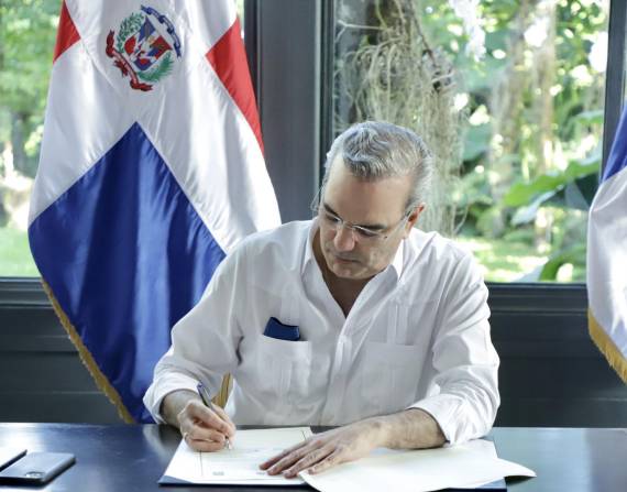 Luis Abinader, presidente de República Dominicana.