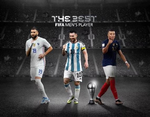 Los tres delanteros son reconocidos como los finalistas por el premio 'The Best' al jugador de la FIFA.