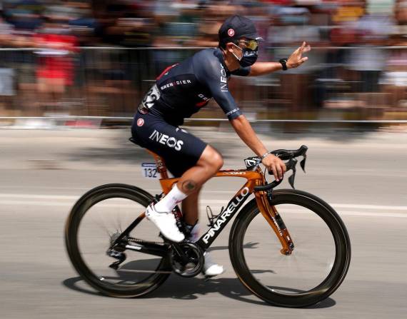 Carapaz es uno de los ciclistas estrellas del equipo Ineos.