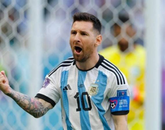 Leo Messi, figura de Argentina.