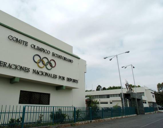 Oficinas del Comité Olímpico Ecuatoriano.