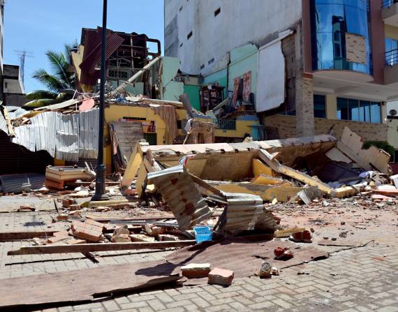 Machala es la ciudad donde hubo más muertos.
