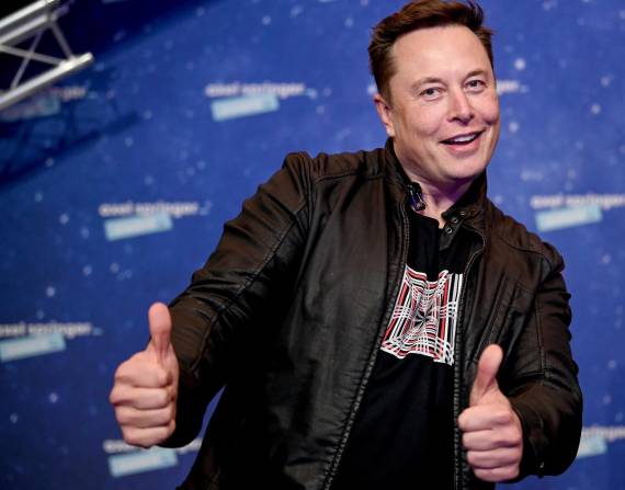 El empresario sudafricano Elon Musk, de 50 años, es cofundador de PayPal, SpaceX, Hyperloop, SolarCity, etc.