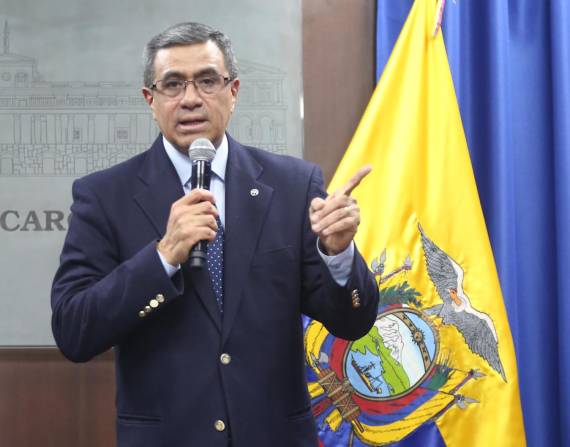 Briones también fue ministro de Energía en el gobierno de Lenin Moreno.