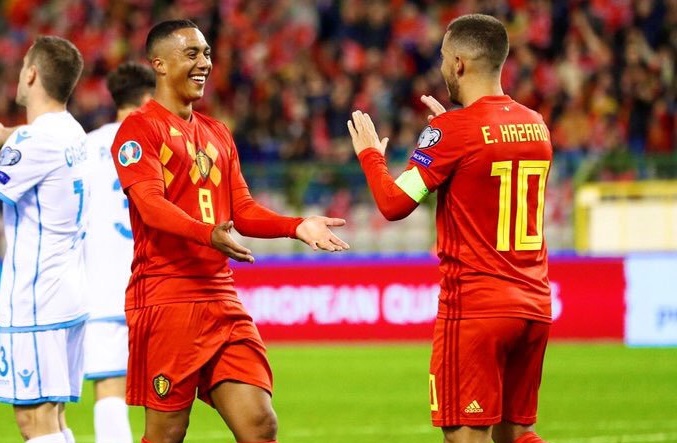 Bélgica golea 9-0 a San Marino y clasifica a la Euro