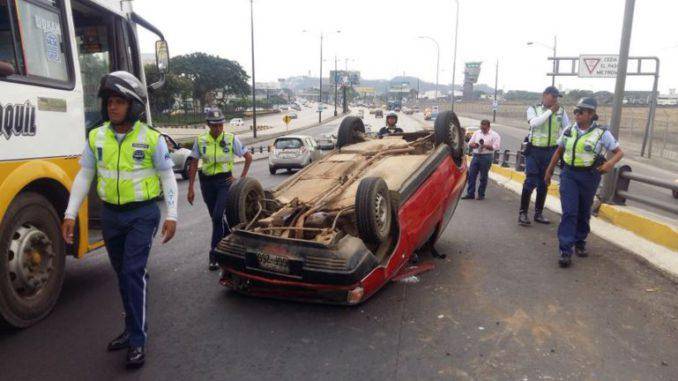 Más de 2.600 accidentes de tránsito en Guayaquil en lo que va del 2021