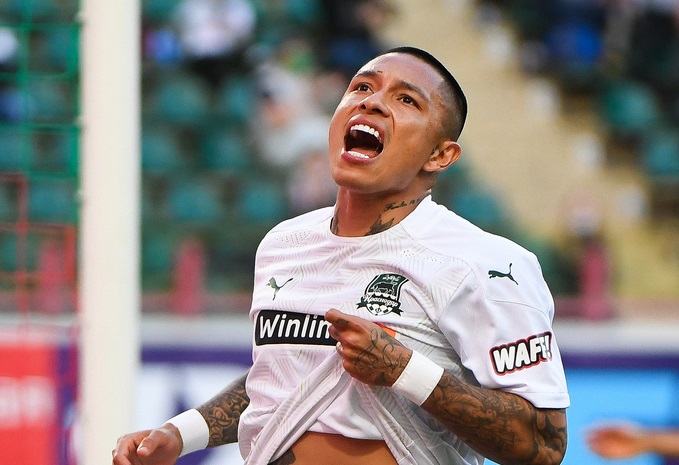 Cristian Ramírez hace historia con el Krasnodar en Champions