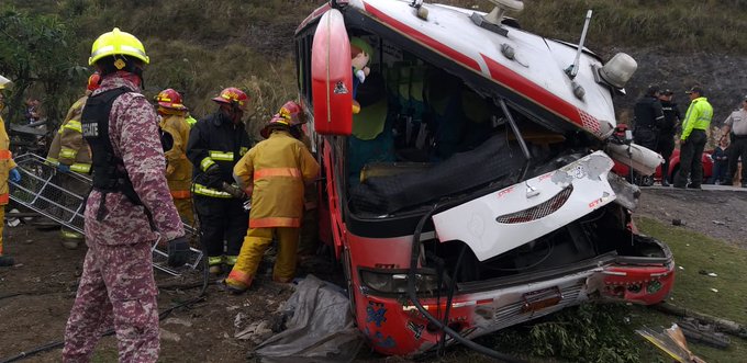 Accidente en Tulcán deja un muerto y al menos dos heridos