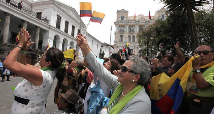 Gobierno conmemorará 4 años del 30-S en la Plaza San Francisco de Quito