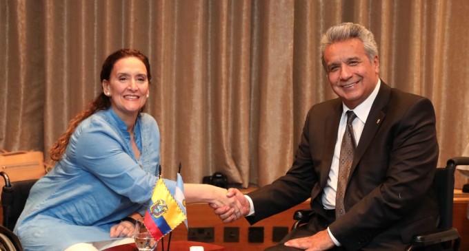 Vicepresidenta de Argentina resalta políticas de Ecuador sobre discapacidad
