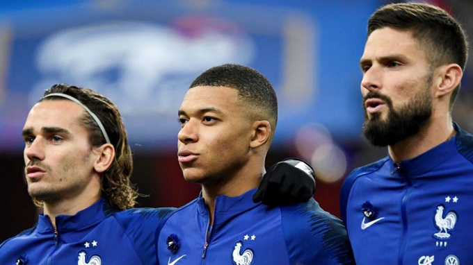 La selección francesa hará un donativo a los hospitales de París