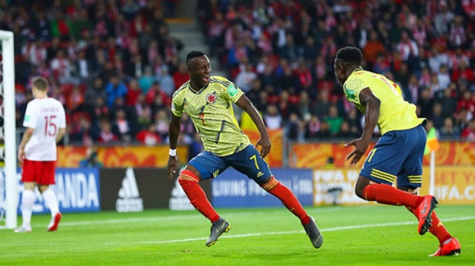Colombia derrotó al anfitrión en el Mundial Sub-20