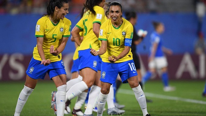 Marta, máxima goleadora histórica en Mundiales