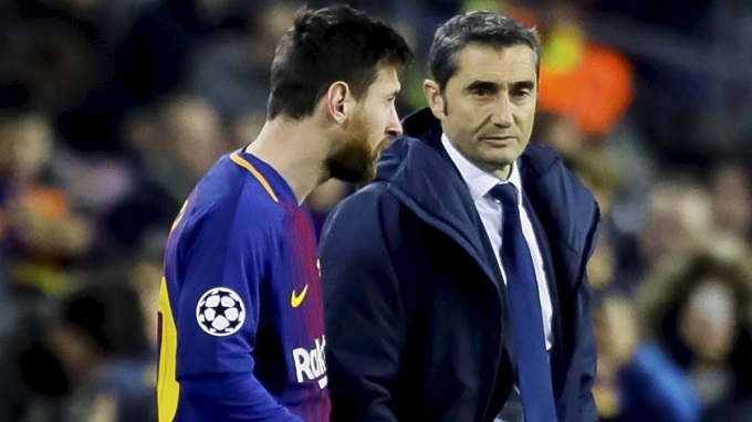 La definición de Valverde sobre la lesión de Messi