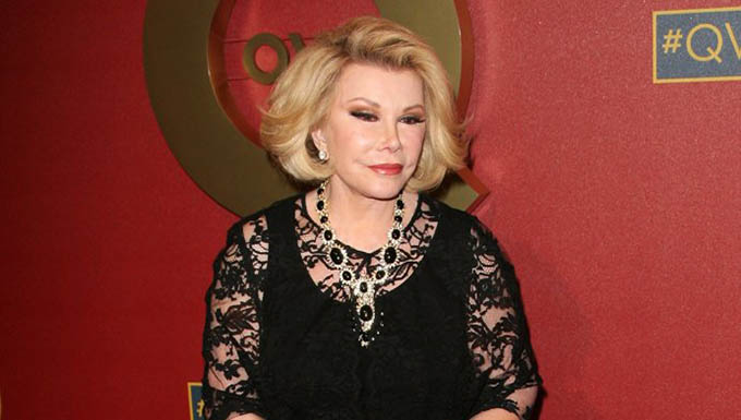 Murió presentadora de TV estadounidense Joan Rivers