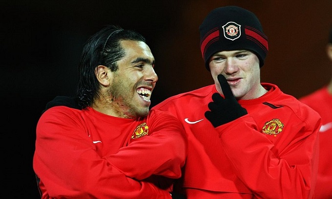 Carlos Tevez cuenta el regalo que le dio Rooney