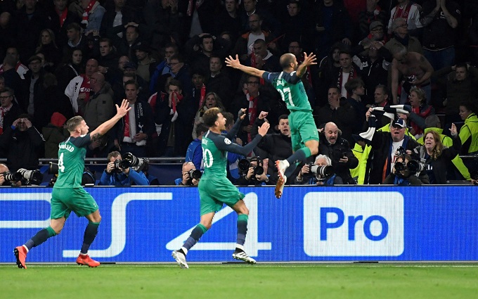 Tottenham derrota al Ajax con una remontada de infarto