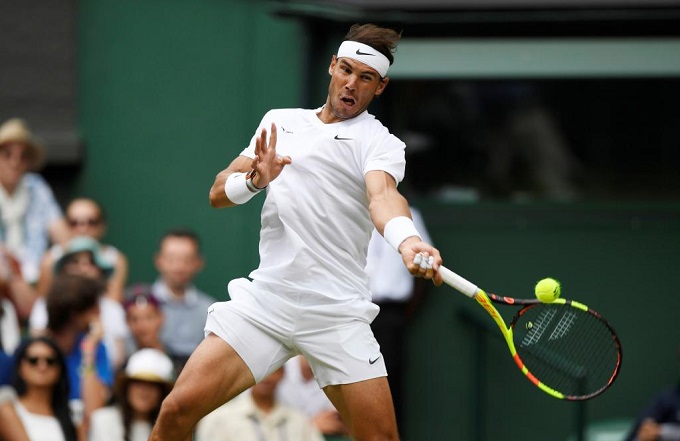 Nadal elimina a Tsonga y avanza a octavos en Wimbledon