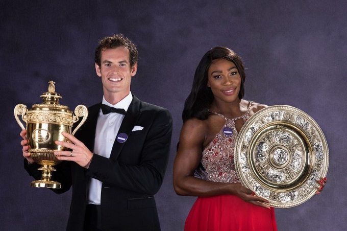 Serena jugará con Murray los dobles mixtos de Wimbledon