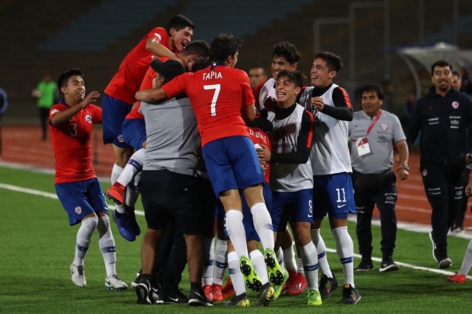 Chile se clasifca al Mundial Sub-17 tras derrotar a Uruguay