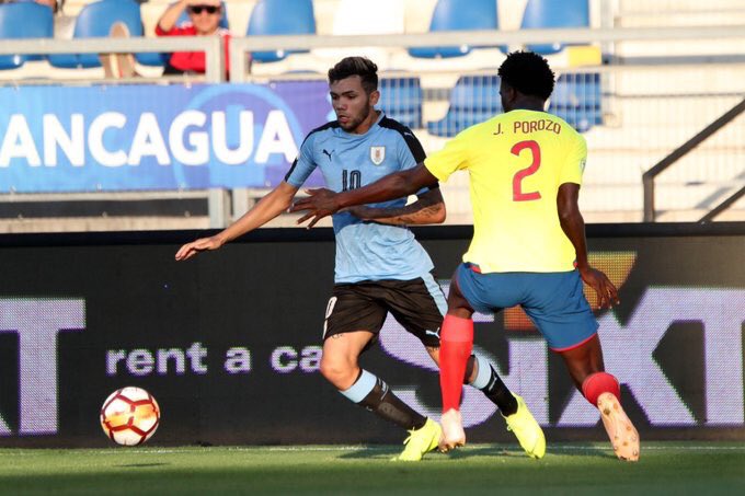 Ecuador cae ante Uruguay en el hexagonal final