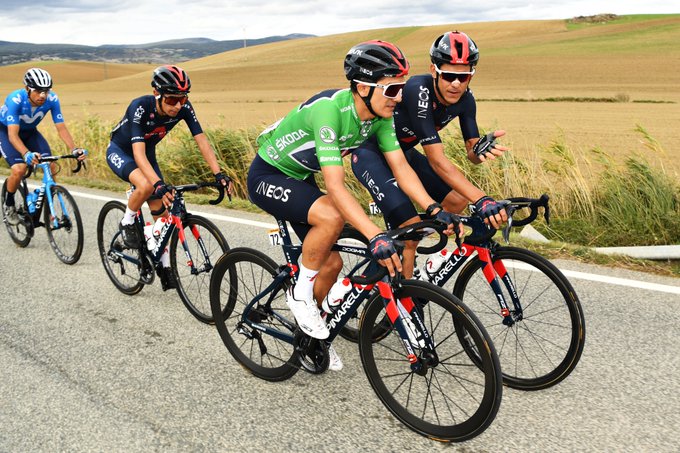 Richard Carapaz es el &#039;rey de la montaña&#039; en la Vuelta a España