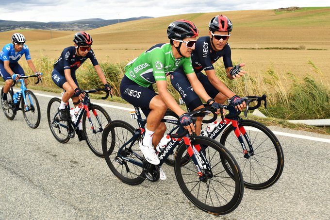 Richard Carapaz es el &#039;rey de la montaña&#039; en la Vuelta a España