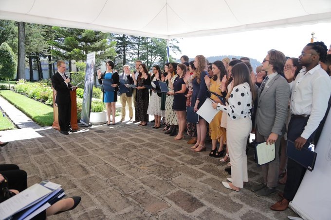 41 voluntarios del Cuerpo de Paz trabajarán en Ecuador