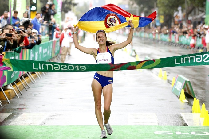 Colombiana Arenas gana un &quot;histórico&quot; título en los 20 km marcha