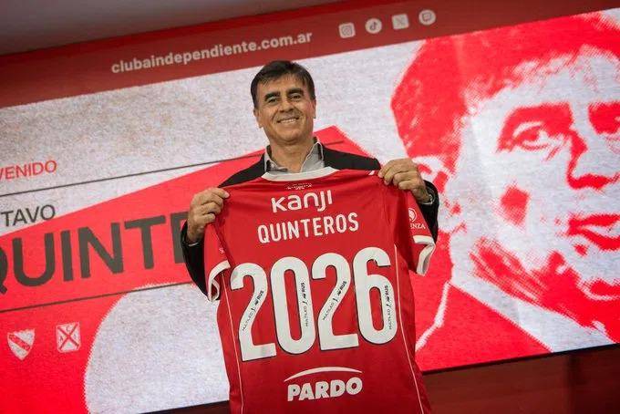 Independiente de Avellaneda presenta a Gustavo Quinteros como su nuevo director técnico