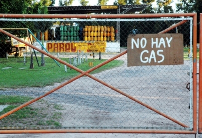 Habitantes de El Fortín denuncian escasez de gas