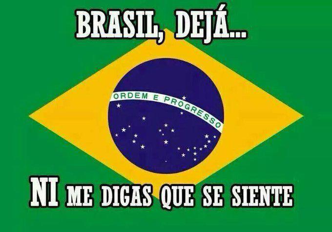 Meme sobre la goleada de Argentina a Brasil.