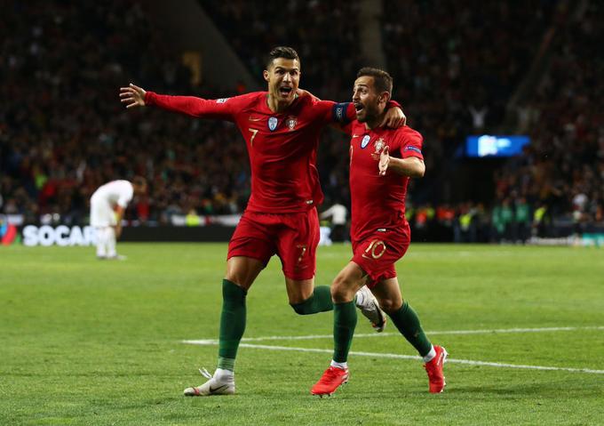 CR7 no felicita a Bernardo Silva tras ganar el Premio al MVP