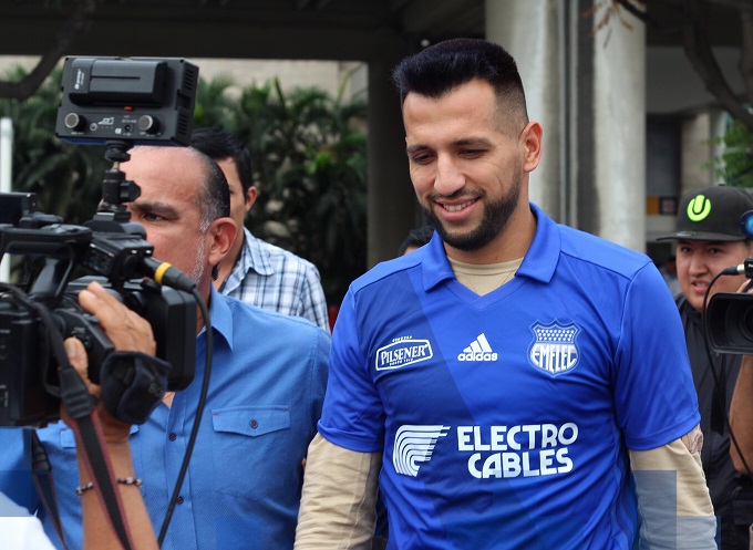 Nuevo refuerzo de Emelec llegó a Guayaquil