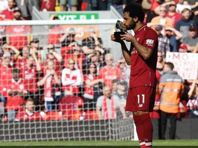 El gol de la hija de Salah que festejaron los hinchas del Liverpool