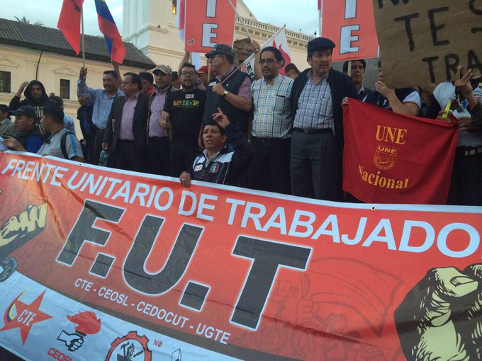 FUT y Frente Popular piden que se archive Ley de Crecimiento Económico
