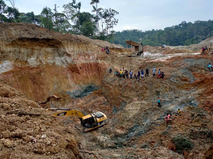 En Esmeraldas funcionan 3 minas ilegales como donde murieron 5 personas