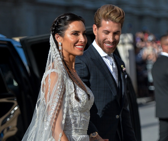 Se casó el capitán del Real Madrid, Sergio Ramos