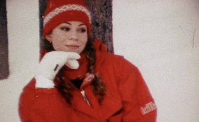 Mariah Carey en época navideña.