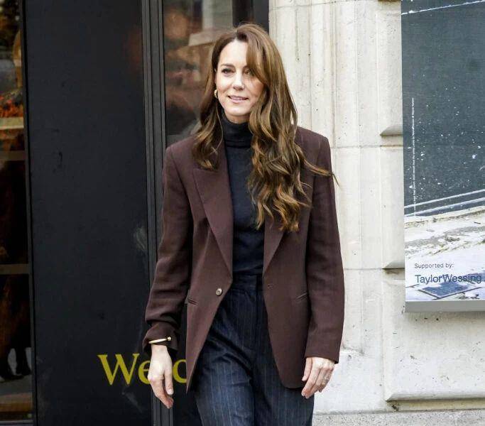 Imagen referencial de Kate Middleton luciendo un look austero