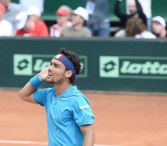 Italia gana los dos últimos puntos y pasa a semifinales de Copa Davis