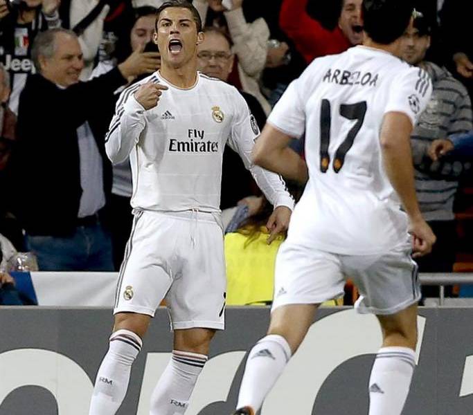 Cristiano ya es tercer máximo goleador de la historia de Liga de Campeones