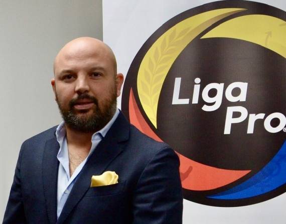 Miguel Ángel Loor, presidente de la Liga Pro EC.