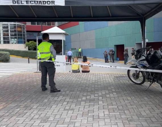 Un muerto durante un asalto cerca de un centro comercial en el sur de Quito