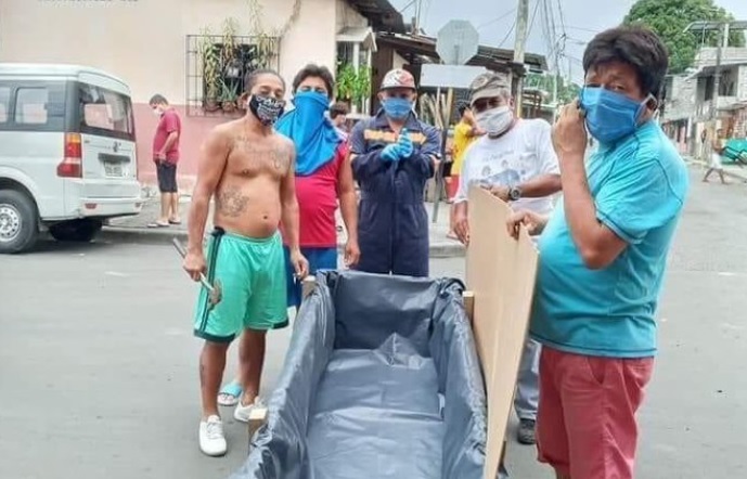 La pandemia del coronavirus dejó dolor en el Suburbio de Guayaquil