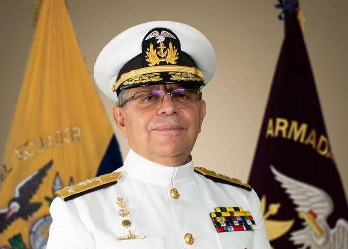Imagen de Miguel Córdova, nuevo comandante general de la Fuerza Naval.