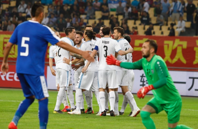 Uruguay clasifica a la final de la China Cup