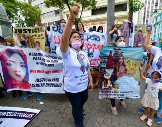 El pasado 21 de diciembre de 2020, fue asesinada Lisbeth Baquerizo de 30 años.