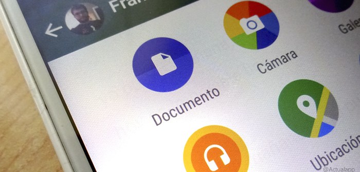 La última actualización de Whatsapp permite enviar documentos